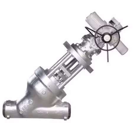 ANSI Pressure Seal Motorized Y Type Globe Valve (GAJ965)