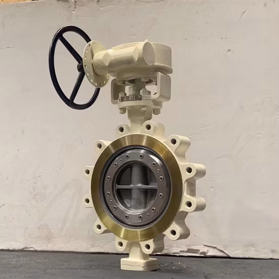 Triple Offset Ss 304 12 Inch Flanged Type Butterfly Valve