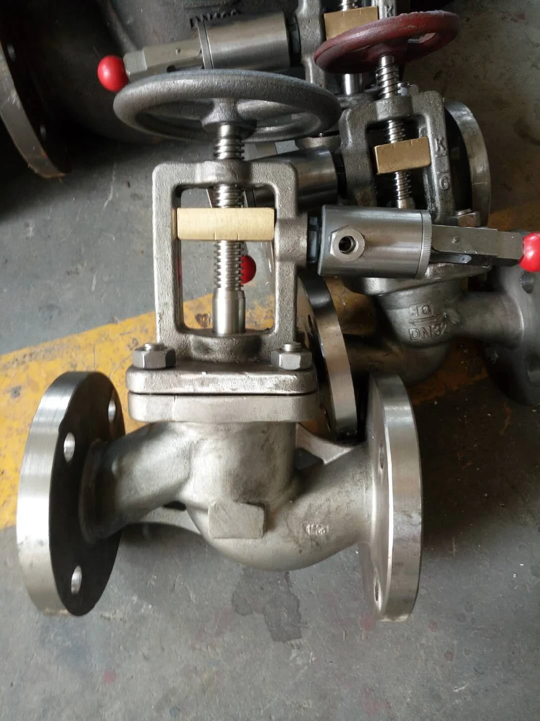 JIS F7302 F7352 Marine Bronze Angle Type Screw Down Globe Valve Stop Check Valve