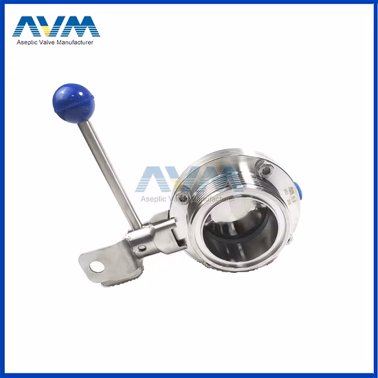 Válvula Sanitária Válvula de Aço Inoxidável Esfera Pneumática/Borboleta/Retenção/Diafragma/Sede Desviada/Válvula de Amostragem