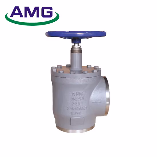 OEM Danfoss, Parker Diâmetro 15mm-350mm Flange Ângulo Reto Amônia Pneumática Válvula de Fechamento Globo